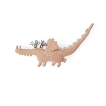 Load image into Gallery viewer, OYOY Rattle OYOY Darling Rattle Baby Yoshi Crocodile - Coral