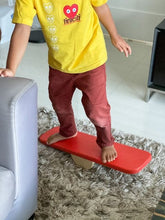 Load image into Gallery viewer, Wiwiurka Toys Red KLICK KLACK BALANCE BOARD by Wiwiurka Toys