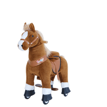 Load image into Gallery viewer, PonyCycle Ride On Toys Brown Horse / Size 3 For Ages 3-5 PonyCycle Kids Pedal Operated Ride On Toy - Model U