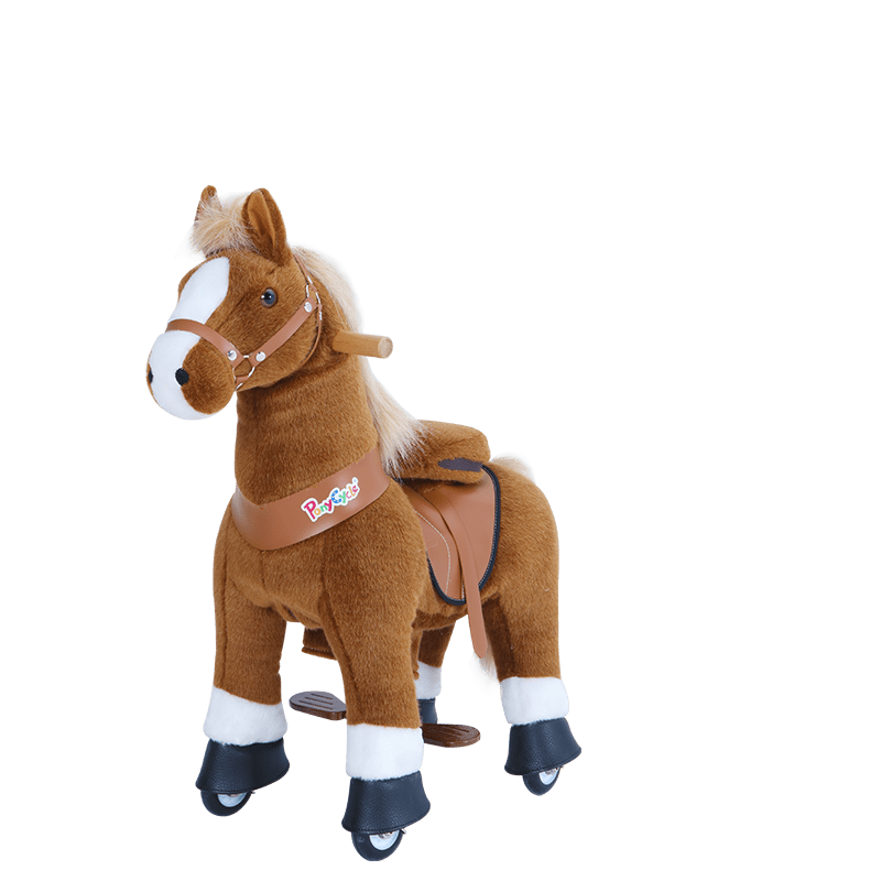 PonyCycle Ride On Toys Brown Horse / Size 3 For Ages 3-5 PonyCycle Kids Pedal Operated Ride On Toy - Model U