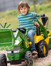 Load image into Gallery viewer, KETTLER USA Ride-Ons: Pedal John Deere Pedal Loader With Backhoe