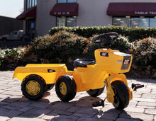Load image into Gallery viewer, KETTLER USA Ride-Ons: Pedal KETTLER® CAT 3-Wheeled Pedal Tractor With Trailer