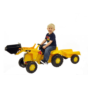 KETTLER USA Ride-Ons: Pedal KETTLER® CAT Kid Tractor With Trailer