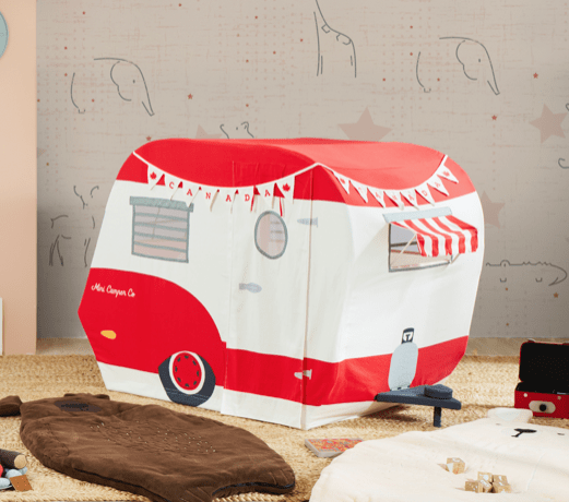 Wonder and Wise Road Trip Camper Playhome - Red by Wonder and Wise