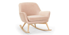 Load image into Gallery viewer, Kardiel Rockers/Gliders Enchant Velvet Kardiel Lullaby 31&quot; Fabric Rocking Chair