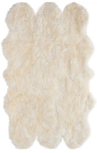Safavieh Rugs 2' X 3' Safavieh Ralph Lauren Collection Sheepskin Rug