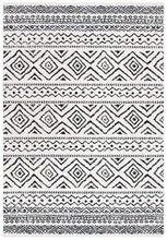 Load image into Gallery viewer, Safavieh Rugs 2&#39; X 9&#39; Safavieh Tulum Collection Rug - Ivory / Black