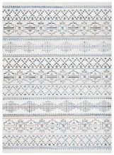 Load image into Gallery viewer, Safavieh Rugs Ivory / Grey / 2&#39;-4&quot; X 9&#39; Safavieh  Sedona Collection Rug - Ivory / Grey
