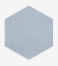 Load image into Gallery viewer, Lilipinso Rugs Light Blue Lilipinso Cotton Rug - Hexagon