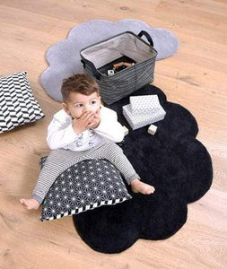 Lilipinso Rugs Lilipinso Baby Carpet Cloud Gray Cotton
