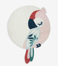 Load image into Gallery viewer, Lilipinso Rugs Lilipinso Cotton Rug - Tropica -  Parrot (pink)