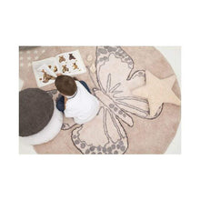 Load image into Gallery viewer, Lorena Canals Rugs Lorena Canals Butterfly Vintage Nude Washable Cotton Rug