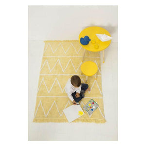Lorena Canals Rugs Lorena Canals Hippy Yellow Washable Cotton Rug