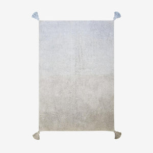 Lorena Canals Rugs Lorena Canals Ombré Grey Baby Blue Washable Cotton Rug