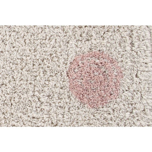 Lorena Canals Rugs Lorena Canals Washable Rug Hippy Dots Natural Vintage Nude
