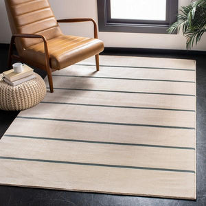 Safavieh Rugs Safavieh Orwell Collection Ivory and Navy Stripe Rug