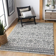 Load image into Gallery viewer, Safavieh Rugs Safavieh Tulum Collection Rug - Ivory / Black