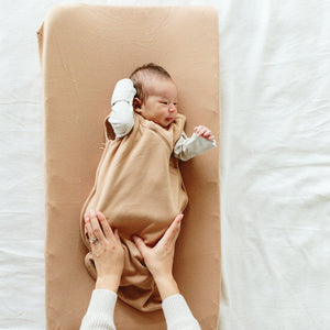 goumikids Sandstone CHANGING PAD COVER | SANDSTONE by goumikids