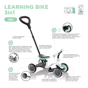 Globber Scooters Globber Learning Bike 3 in 1