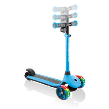 Load image into Gallery viewer, Globber Scooters SKY BLUE Globber One K E-Motion 4 Kids Electric Scooter 3 Wheel (E4)