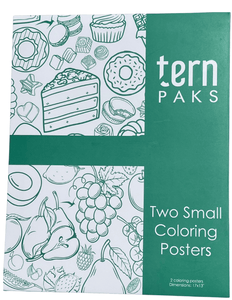 ternPaks Small Coloring Sheets: Cravings