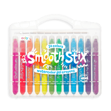 Load image into Gallery viewer, OOLY Smooth Stix Watercolor Gel Crayons - Set of 24 by OOLY