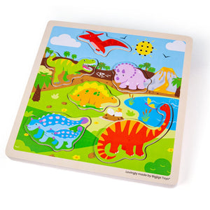 Bigjigs Toys Sound Puzzles - Dinosaurs
