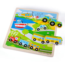 Load image into Gallery viewer, Bigjigs Toys Sound Puzzles - Transport