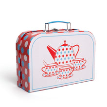 Load image into Gallery viewer, Bigjigs Toys Spotted Tea Set in a Case