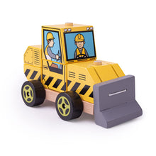 Load image into Gallery viewer, Bigjigs Toys Stacking Bulldozer