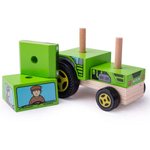 Load image into Gallery viewer, Bigjigs Toys Stacking Tractor
