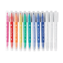Load image into Gallery viewer, OOLY Stamp-A-Doodle Double-Ended Markers - Set of 12 by OOLY