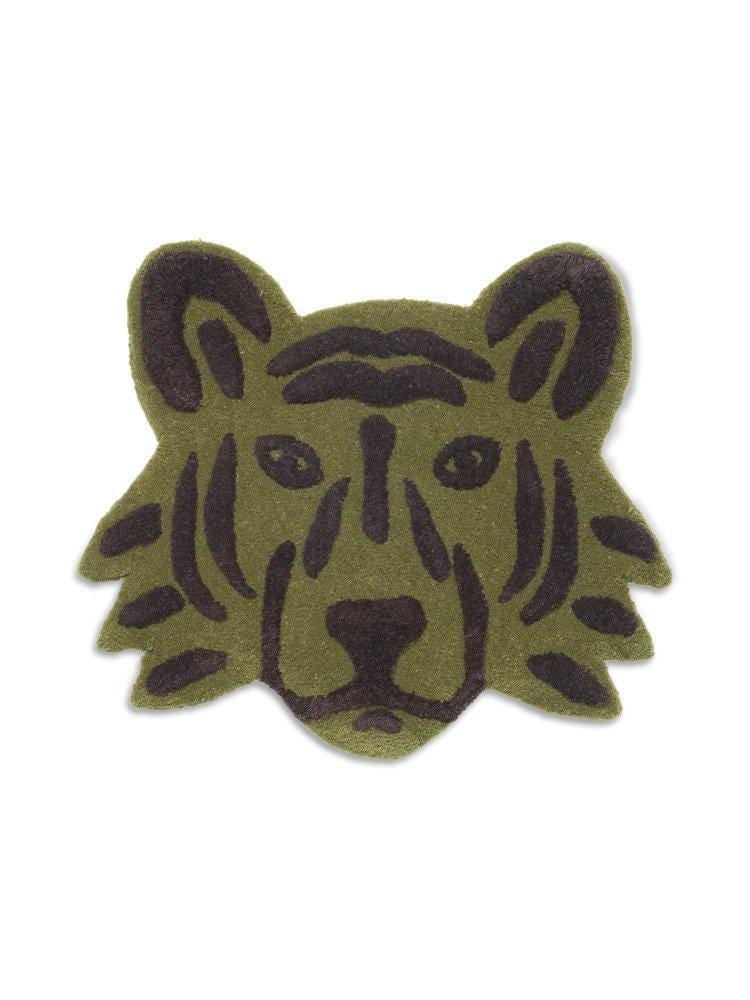 Ferm Living Storage Ferm Living Tufted Tiger Head – Green
