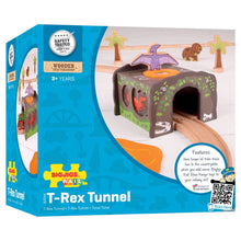 Load image into Gallery viewer, Bigjigs Rail T-Rex Tunnel