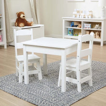 Load image into Gallery viewer, Melissa &amp; Doug Table and Chairs Melissa &amp; Doug Wooden Table &amp; Chairs