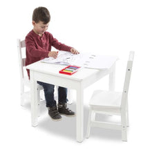 Load image into Gallery viewer, Melissa &amp; Doug Table and Chairs Melissa &amp; Doug Wooden Table &amp; Chairs