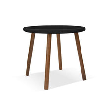 Load image into Gallery viewer, Nico and Yeye Tables and Chairs 30&quot; / 20.5&quot; / BLACK Nico and Yeye Peewee Kids Table - Walnut
