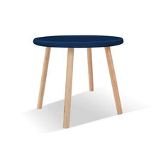 Load image into Gallery viewer, Nico and Yeye Tables and Chairs 30&quot; / 20.5&quot; / DEEP BLUE Nico and Yeye Peewee Kids Table - Maple