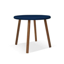 Load image into Gallery viewer, Nico and Yeye Tables and Chairs 30&quot; / 20.5&quot; / DEEP BLUE Nico and Yeye Peewee Kids Table - Walnut