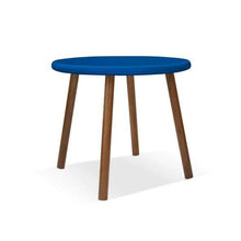 Load image into Gallery viewer, Nico and Yeye Tables and Chairs 30&quot; / 20.5&quot; / PACIFIC BLUE Nico and Yeye Peewee Kids Table - Walnut