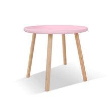 Load image into Gallery viewer, Nico and Yeye Tables and Chairs 30&quot; / 20.5&quot; / PINK Nico and Yeye Peewee Kids Table - Maple