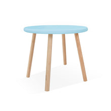 Load image into Gallery viewer, Nico and Yeye Tables and Chairs 30&quot; / 20.5&quot; / SKY BLUE Nico and Yeye Peewee Kids Table - Maple