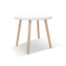 Load image into Gallery viewer, Nico and Yeye Tables and Chairs 30&quot; / 20.5&quot; / WHITE Nico and Yeye Peewee Kids Table - Maple