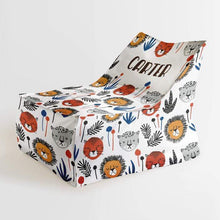 Load image into Gallery viewer, Minted Tables and Chairs Black Minted Safari Cats Chair