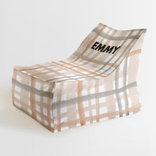 Load image into Gallery viewer, Minted Tables and Chairs Blush Minted Rad Plaid Chair