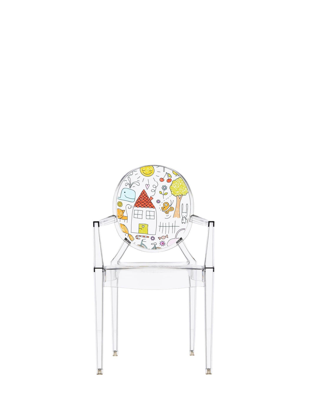 Kartell Tables and Chairs Drawing Kartell Lou Lou Ghost Chair Kids