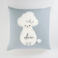 Load image into Gallery viewer, Minted Tables and Chairs French Blue / CLASSIC COTTON CANVAS Minted Poodle