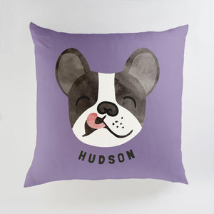 Minted Tables and Chairs Playful Purple / CLASSIC COTTON CANVAS Minted Little Pup