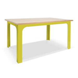Nico and Yeye Tables/Chairs BIRCH / GREEN / CONVERTIBLE (20.5" AND 24.5") Nico and Yeye Craft Kids Table