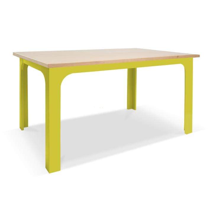 Nico and Yeye Tables/Chairs BIRCH / GREEN / CONVERTIBLE (20.5